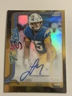 2025 Topps Chrome Ladd McConkey Future Stars Autographs (RAW)