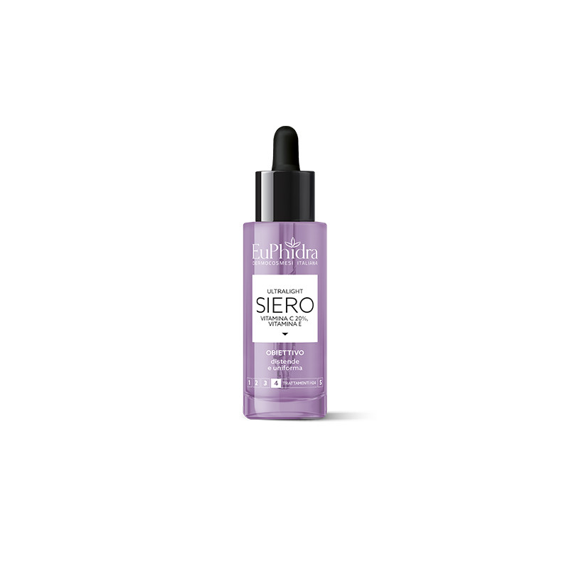 Euphidra Ultralight Siero con Vitamina C e E 30 ml