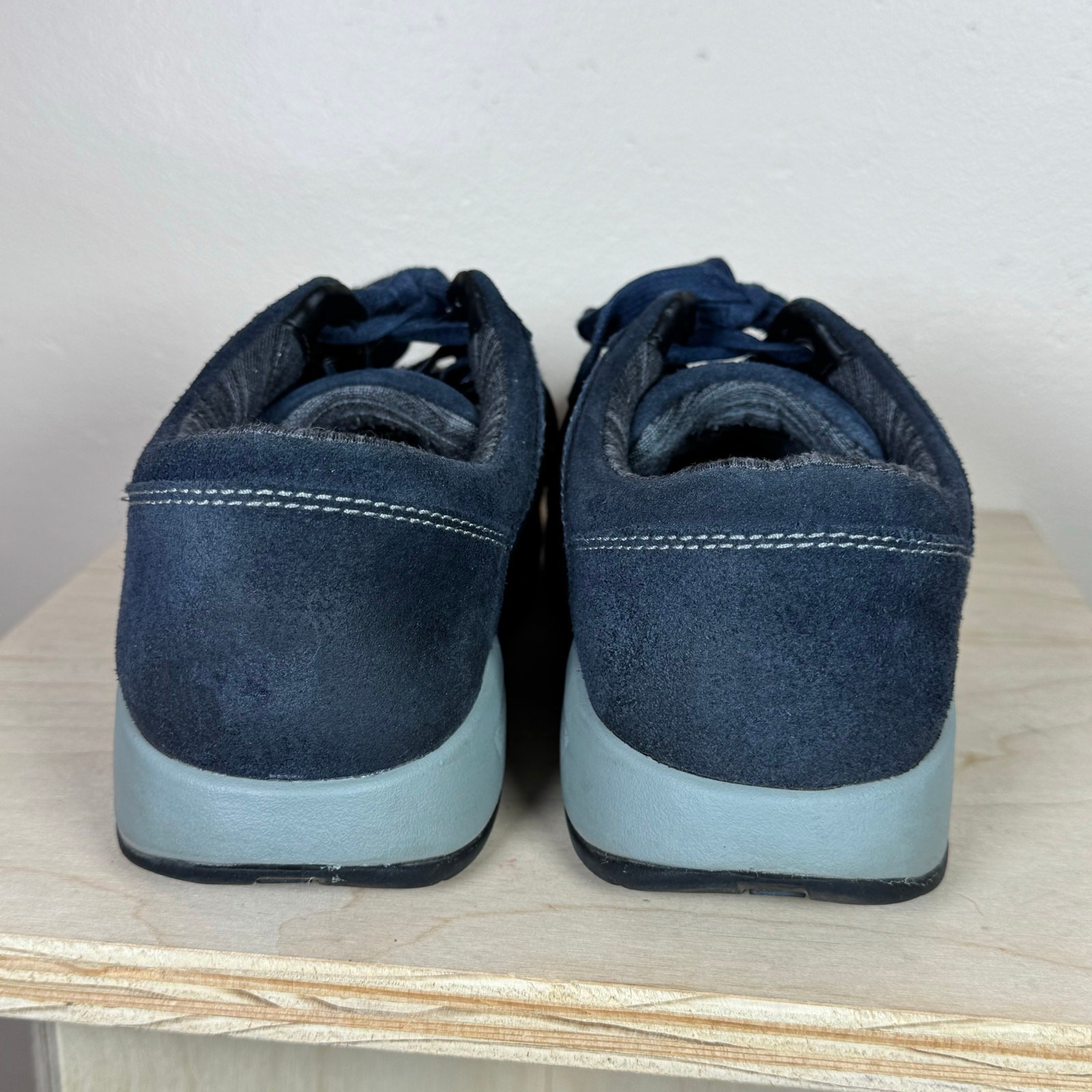 Scarpe da trekking Keen Reisen donna sneakers blu pelle scamosciata outdoor 8 5