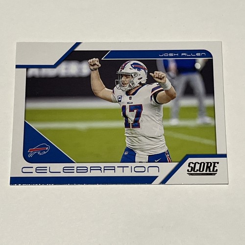 2021 Panini Score Football Celebration Josh Allen Buffalo Bills #C17