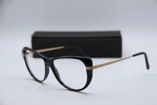 NEW ANDY WOLF 5068 COL. A BLACK GOLD AUTHENTIC W/CASE FRAMES EYEGLASSES 56-12