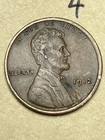 1912 (P) LINCOLN WHEAT CENT, "EXTREMELY FINE" condition #4