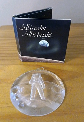 Ornament Apollo 11 Cincinnati Milacron 1989 Sea Of Tranquility Vtg