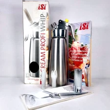 iSi Cream Profi  Whip Cream Dispenser Stainless Steel from Williams Sonoma