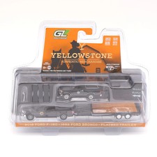 Greenlight 2018 Ford F-150 & 1992 Bronco Yellowstone 1:64 Diecast Hollywood