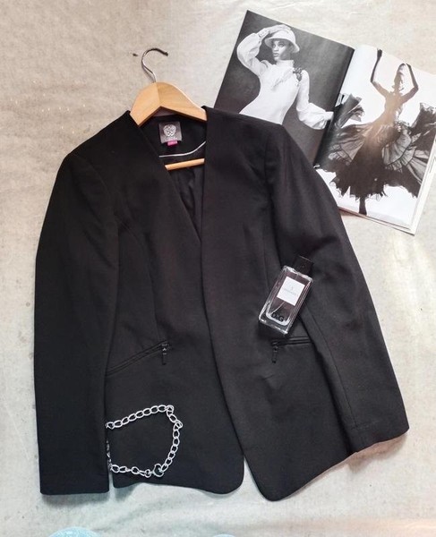 Women Vince Camuto Blazer Black 34 / XS