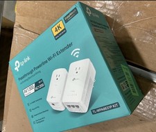 TP-Link TL-WPA8631P KIT AV1300 AC1200 Powerline WiFi Extender 3-Port Plug Play