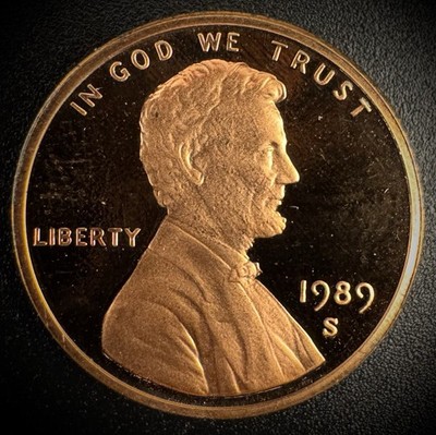 1989-S Lincoln Memorial Cent PROOF Coin Penny