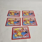 Nintendo Donkey Kong -e Reader Game Boy Advance Cards Lot 1 Through 5