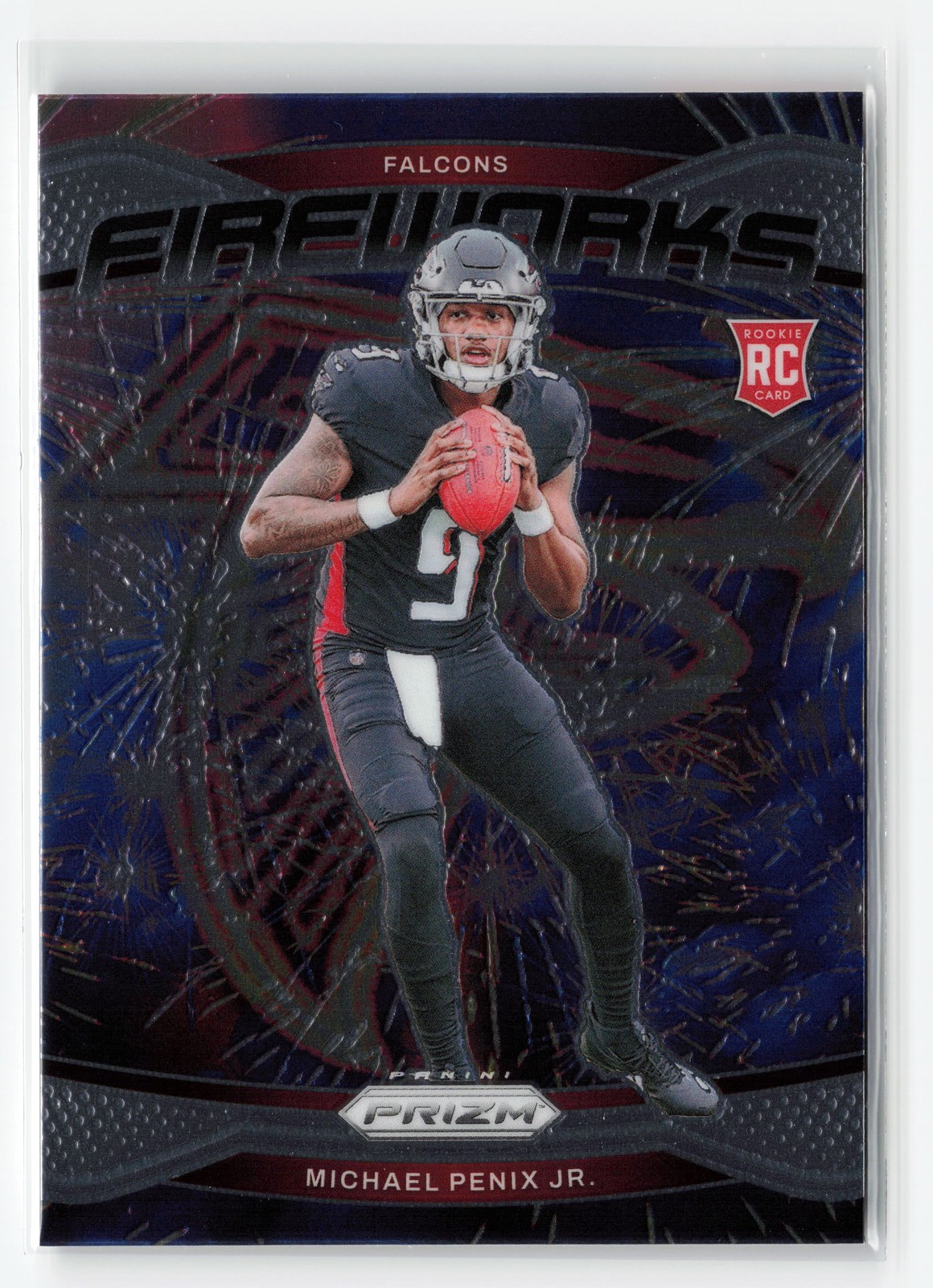 2024 PANINI PRIZM FIREWORKS MICHAEL PENIX JR. #16 RC FALCONS
