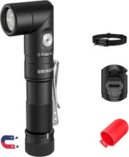 T5 1400 Lumens Rechargeable LED Flashlight, 90 Degree Adjustable Head, EDC Tacti