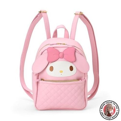 NEW Sanrio My Melody Face-Shaped Backpack PU Leather Ages 3 and Up 157686