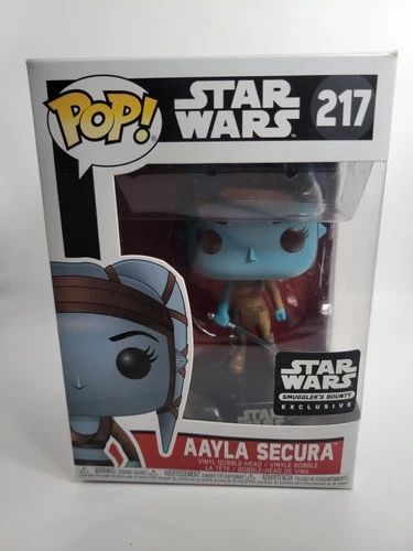 Funko Pop! Vinyl: Star Wars Aayla Secura Smuggler's Bounty Exclusive 217 Vaulted