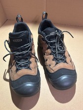 KEEN Men's Targhee 4 Vent Durable Breathable Hiking Shoes, Bison Golden Yellow,