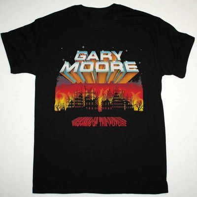 Classic Victim of The Future - Gary Moore Men Black All Size T-Shirt HD027