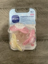 MAM Original Day & Night Pacifier 16+ Months Glow in the Dark BPA Free
