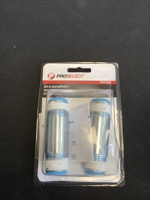 Proselect 3  Hot & Cold Nipples. PSW12508 @65