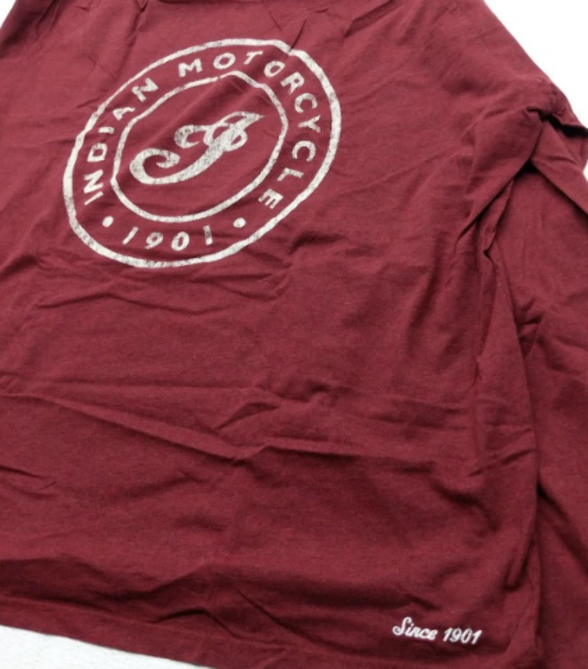 Indian Motorcycle Men's I Icon Long Sleeve T-Shirt, Port - 3XL 286275414 - Image 2 of 4