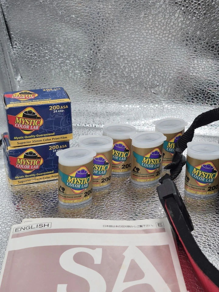 Cámara sigma sa-300 vintage con flash y película, manuales. Paquete Leer descripción Foto 2 de 4