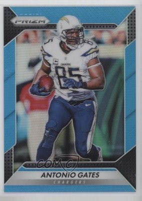 2016 Panini Prizm Light Blue Prizm 62/199 Antonio Gates #116 HOF 09ai