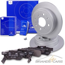 ATE BREMSSCHEIBEN Ø239 +BREMSBELÄGE HINTEN FÜR HONDA CITY 4 CIVIC 6 JAZZ 2 3