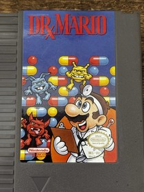 Dr. Mario (Nintendo NES, 1990) cartuccia e custodia in plastica, manuale non incluso