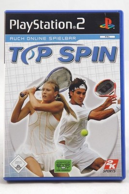 Top Spin (Sony PlayStation 2) PS2 Spiel in OVP - GUT