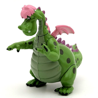 Disney Pete's Dragon Elliott Mini Figure 1.6in Choco Party Tomy 2004 Cupsule Toy