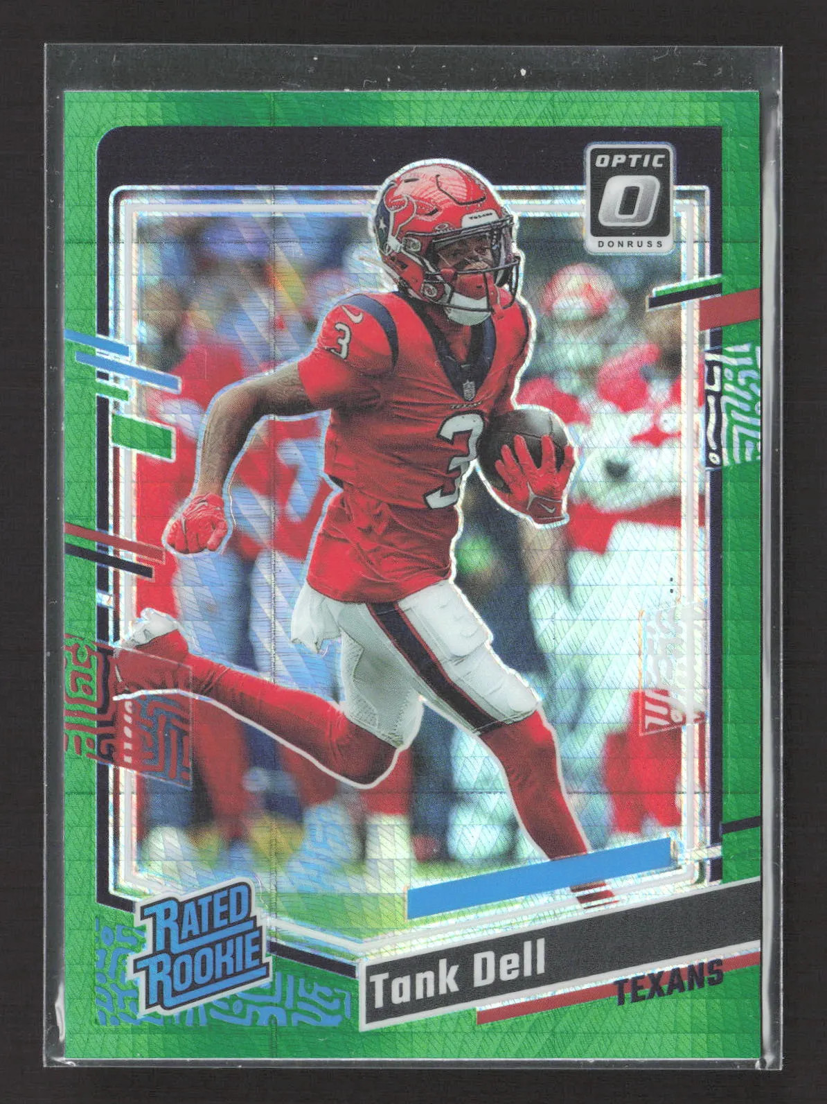 2023 Panini Donruss Optic Tank Dell #245 Green Velocity