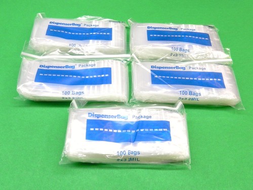 2x3 Zippit Bags Reloc 500 Zip Seal Lock Bag 2mil Clear Reclosable Baggies 2"x 3" - 第 5/6 張圖片