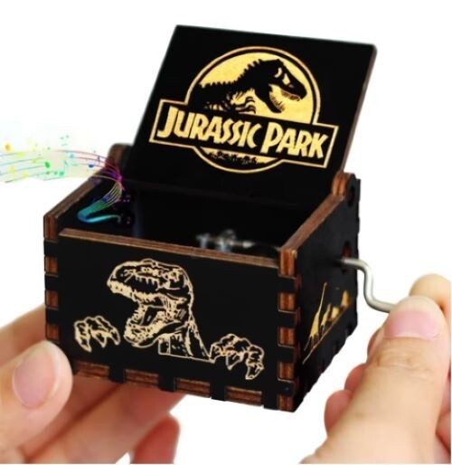 Caja de música Jurassic Park