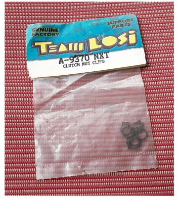 Vintage RC Car Buggy Team Losi A-9370 NXT Clutch Nut Clips Old Stock NIB 