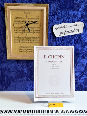 Chopin:  ''2 Polonaisen'' op. 26,  für Klavier