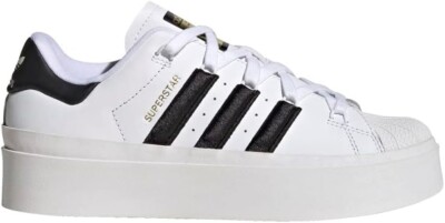 $170 ADIDAS ORIGINALS SUPERSTAR BONEGA PLATFOORM SNEAKERS 11  AS NEW .