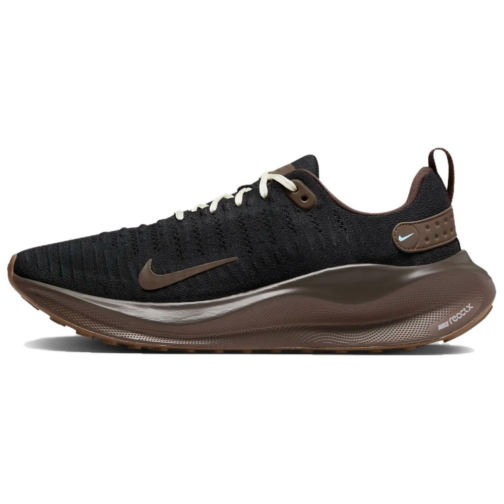 Nike ReactX Infinity Run Black Baroque Brown Running Shoes FZ3652-010