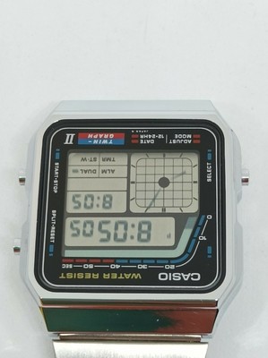 NOS Casio twin graph II AE-220 Japan módulo 808 Vintage LCD watch | eBay