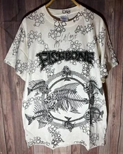 Fishbone Angelo Moore Autographed 90s Vintage Concert T Shirt Large