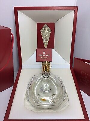 Remy Martin Louis XIII Cognac Baccarat Crystal Empty Bottle Remy Martin Louis XIII Cognac Baccarat Crystal Empty Bottle