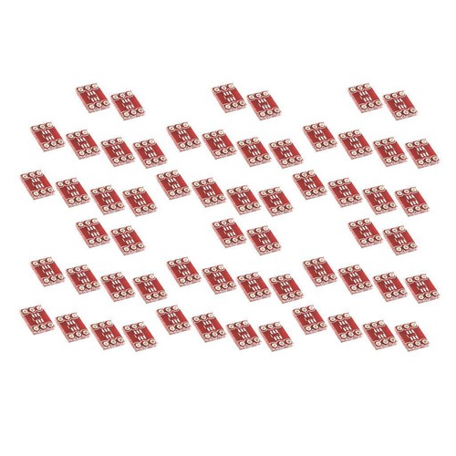 10 Stück SOT23 Zu DIP Adapter Board - 6-polig PCB Experiment Converter Rot
