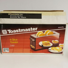 Toastmaster Inc D182 vintage toaster new movie tv set 1970 1980 bread vintage