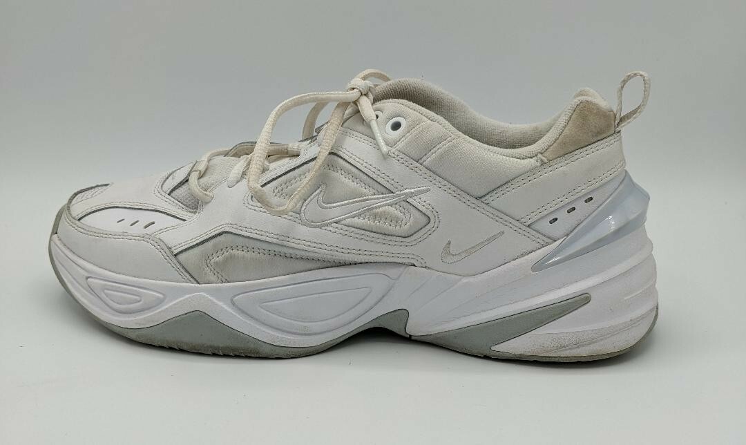Nike Air M2K Tekno Triple White Platinum Monarch [AO3108-100