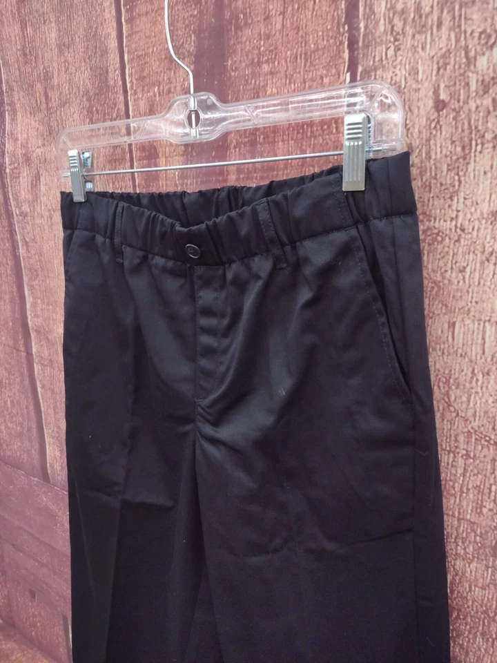 Pantalones de uniforme negros Lands End para niños talla 16x29  Foto 2 de 4