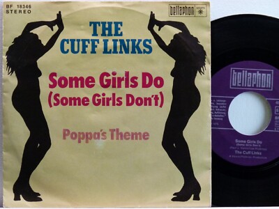 The Cuff Links -Some Girls Do / Poppa's Theme  D-1975  Bellaphon BF 18346