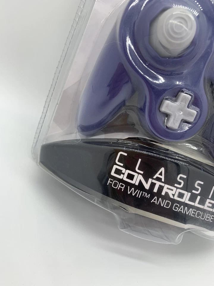 Brand New! TTX TECH WII GAMECUBE CLASSIC CONTROLLER - Indigo Color - Image 4 of 4