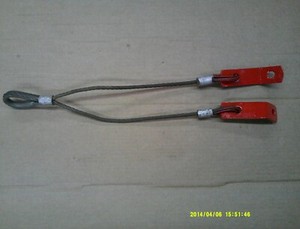 AUTO ENGINE STEEL CABLE HOIST SLING 25" LONG