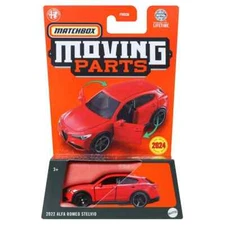 2024 MATCHBOX MOVING PARTS 2022 ALFA ROMEO STELVIO RED 🔴 BRAND NEW!
