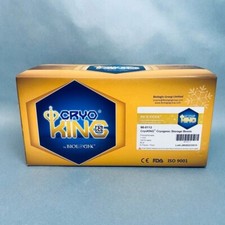 Biologix CryoKING Cryogenic Storage Boxes Blue 100 Well Case of 12 Boxes