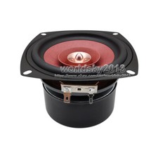 1pcs 4" inch 4/8Ohm 25W Full Range Driver Audio Speaker Stereo Loudspeaker Horn