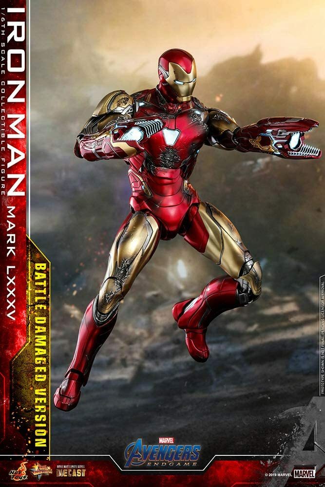 MARK LXXXV アイアンマン・マーク85 DIECAST 1/6スケール Amazon.com: Hot Toys Marvel: Avengers Endgame - Iron Man Mark