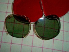 Sonnenbrillen Aufsatz Suncomfort  Steampunk Vintage Kult Punk Aludose 1960er